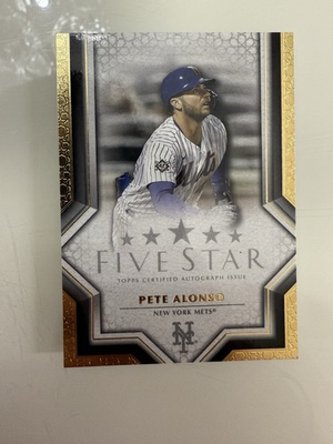 #ad #ad Pete Alonso 2023 Topps Five Star $7.99
