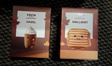 2 x Costa Plush, Rare, Brand New, Hazel & Grillbert Autumn 2026 