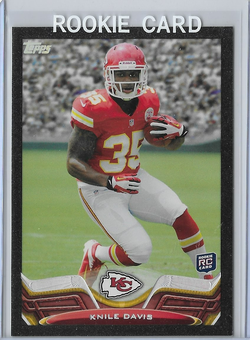 Knile Davis Topps #322 Black