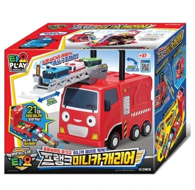 NEW Tayo the Little Bus FRANK Mini Car Storage Carrier KOREA FAST&SAFE