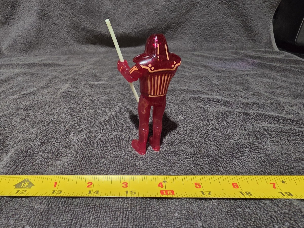 TOMY TRON 1981 WARRIOR RARE WITH STAFF ALL ORIGINAL COMPLETE