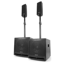 VONYX VX1000BT IMPIANTO AUDIO 2 SUB+ 2 SATELLITI BLUETOOTH. 1000 WAT