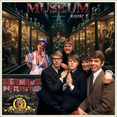 7'' HERMAN'S HERMITS Museum / Last Bus Home MGM Beat Made USA 1967 like NEW!