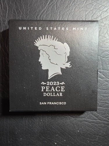 Beautiful 2023 S Proof Morgan Silver Dollar with Box/COA