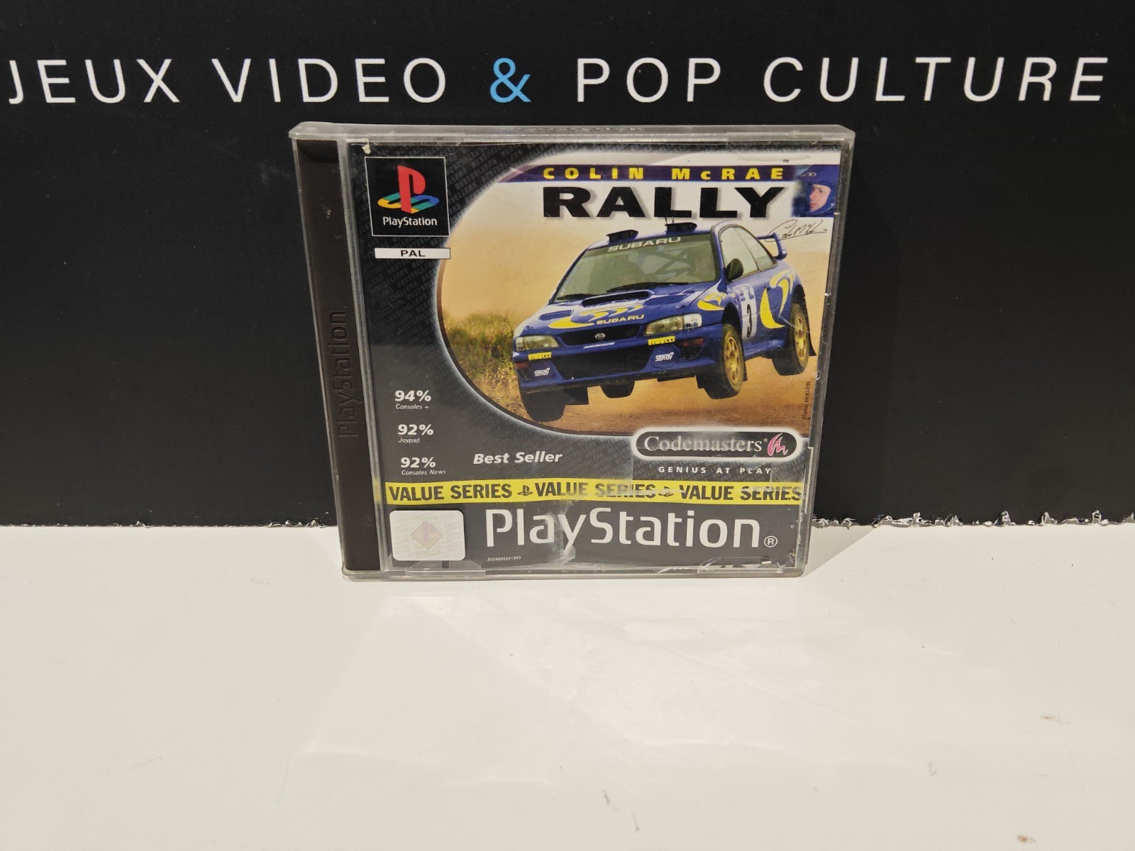 Colin McRAE Rally Sony PlayStation PS1 PAL FR Testé Complet Bestsellers Édition