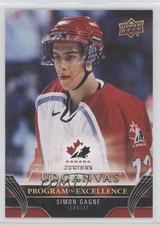 2023-24 Upper Deck Series 2 UD Canvas Program of Excellence Simon Gagne #C267
