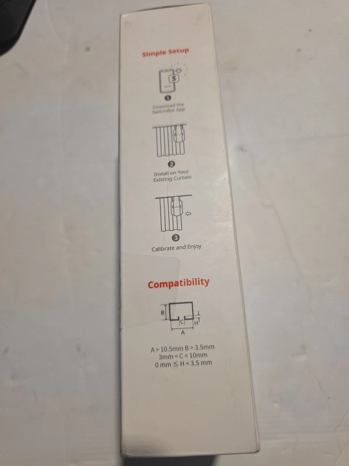 SwitchBot Cortina 3 (Riel en U) Abridor de Cortinas Automático - Controlado por Aplicación Foto 2 de 4