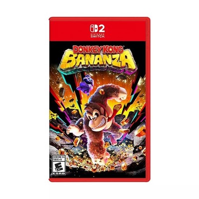Donkey Kong Bonanza Nintendo Switch 2 USA Version Played Once Complete With Box!