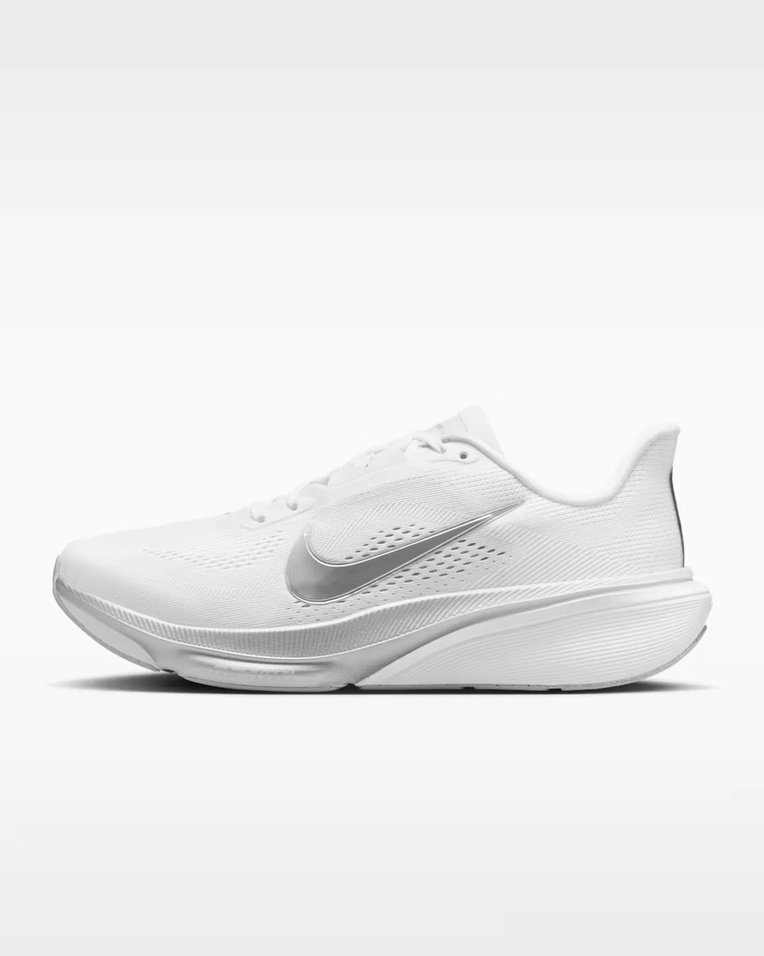 Nike Air Zoom Pegasus 42 Women's Shoes in White/Wolf Grey