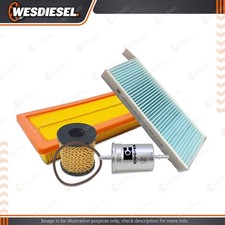 Wesfil Oil Air Fuel Cabin Filter Service Kit fits Citroen C5 Aircross DS5 DSport