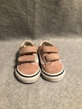 VANS Pink Oldschool Suede Toddlers Size 2.5 Sneakers