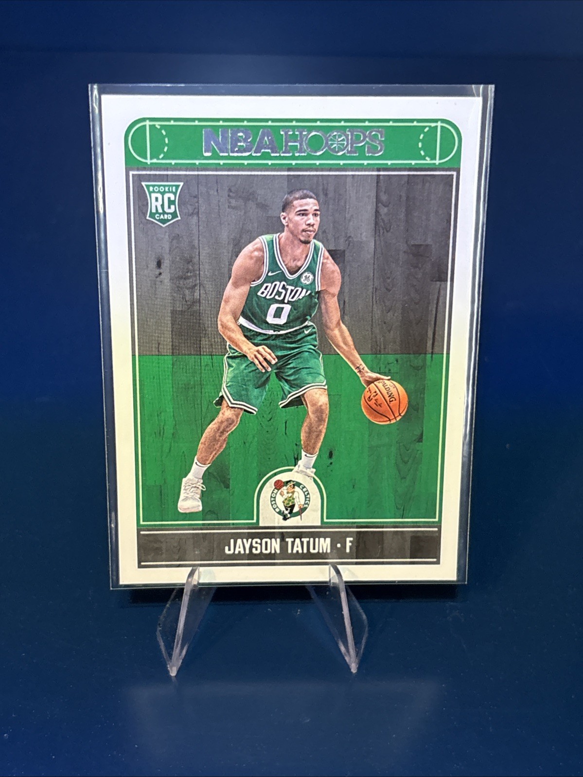 Jayson Tatum RC!! 2017-18 Panini NBA Hoops #253 Rookie, Boston Celtics