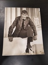 Vintage Dick Van Dyke Original Photography - Dustin Hoffman Candid  Stamped 8x10