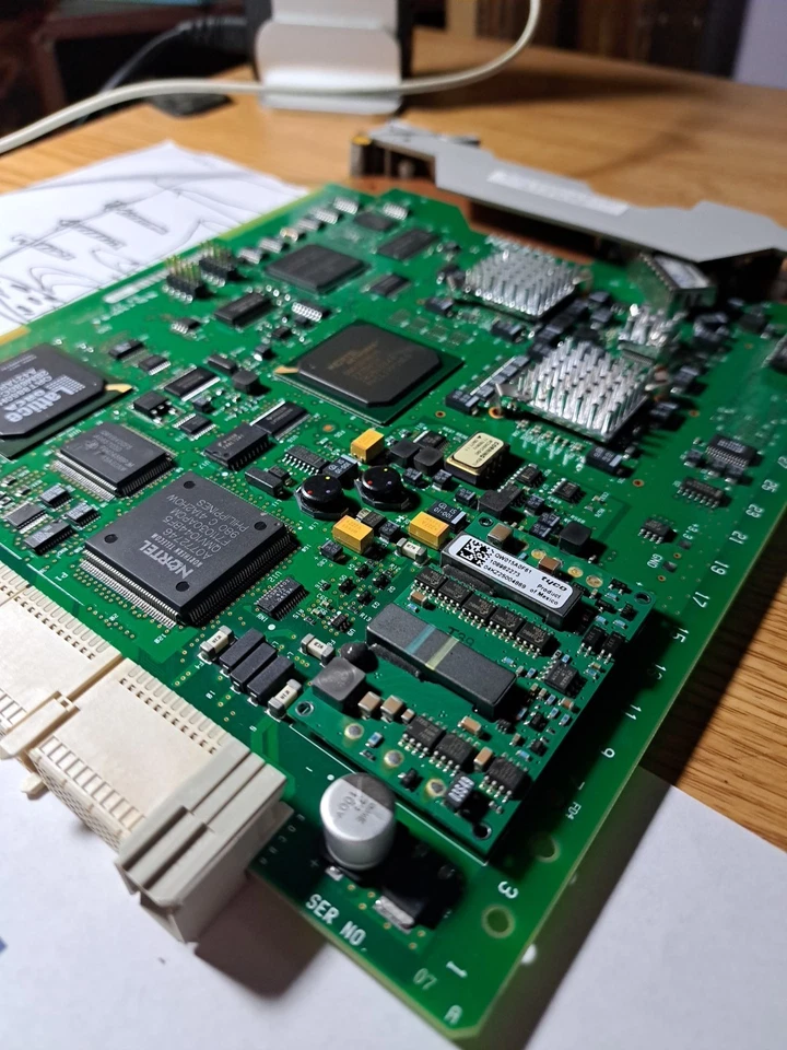 Nortel NTN440HA-04 OM3500 OC-48 / STM-16 STS SR 1310 Interface Card – Untested S - Image 2 of 4