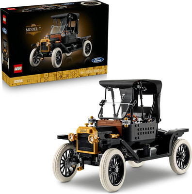 LEGO Icons Ford Model T - Retro Auto Modellbau Für Erwachsene - Sammler Ausstell