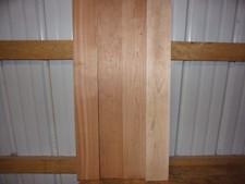 4 PC CHERRY BOARDS WOOD KILN DRIED LOT A60A 32" X 4 3/16" X 3/4" FLAT CLEAR