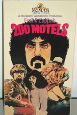 FRANK ZAPPA 200 MOTELS VHS NON-RENTAL "NICE"