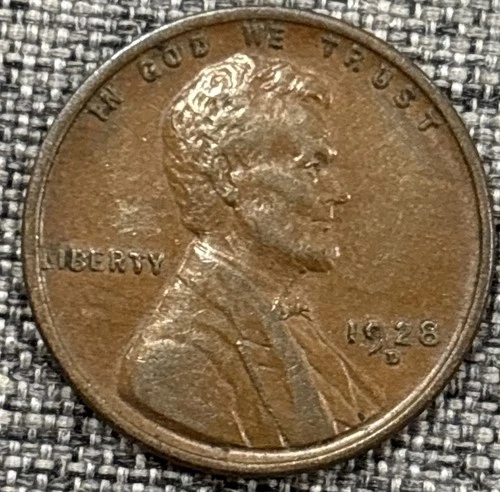 1928 D Lincoln cent XF