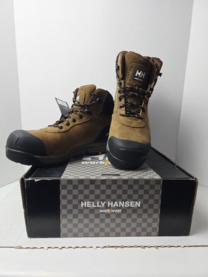 Helly Hansen Work Boots Lehigh 6'' sz 10.5 Mens Brown HHF209010