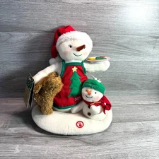 Hallmark Snowman "Time For Cookies" 12th In Series w/Sound & Motion WORKS