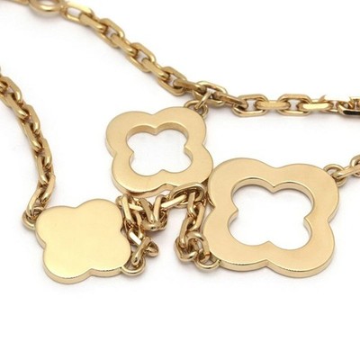 Van Cleef & Arpels Byzantine Alhambra 3 Motif Bracelet K18YG