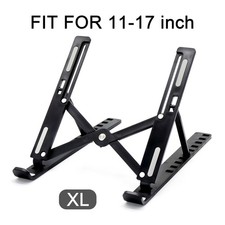 Image of Adjustable Laptop Stand Portable Laptop Riser 10-17" Laptop Holder for Desk UK