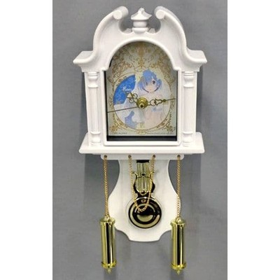 Re:ZERO -Starting Life in Another World- White Pendulum Clock Japan B739