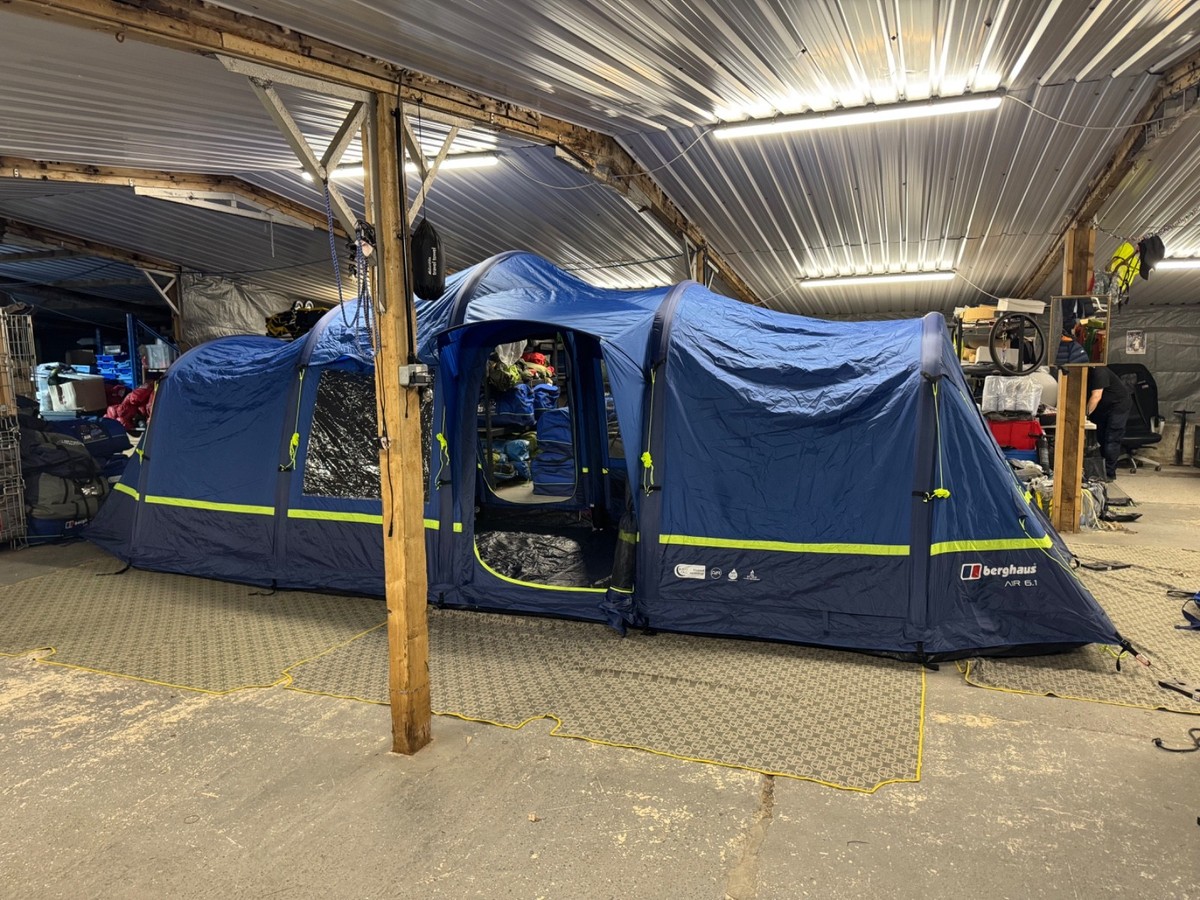 Berghaus Air Nightfall Airbeam Man Berth Family Air Tent