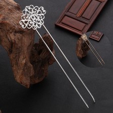 Headdress Clasp Ancient DIY Ethnic Piece Hair Copper Hairpin Copper Flower
