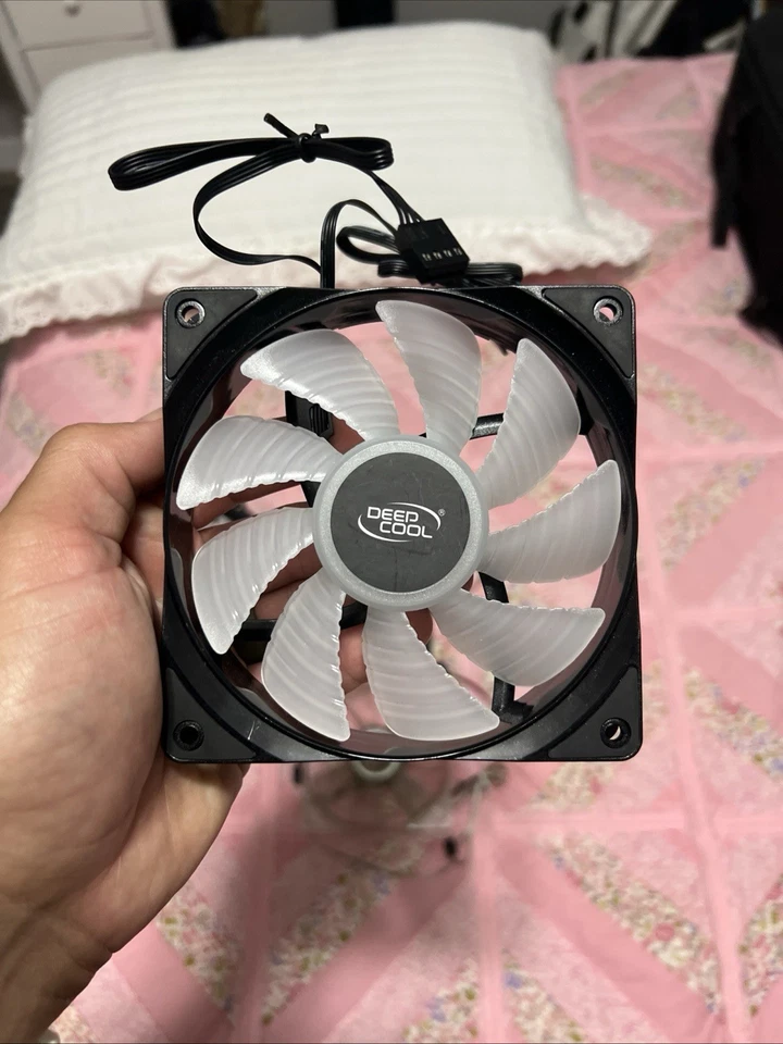 Deepcool ARGB CF120 (DF1202512CL) 120 mm Desktop Case Fans - Image 2 of 2