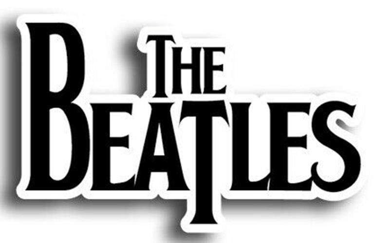 The Beatles Logo Sticker / Vinyl Decal  | 10 Sizes!!