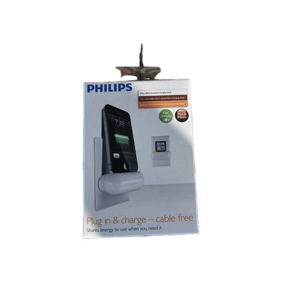 Philips Wall Mounted Charging Dock iPod iPhone Plug In Fast Charge