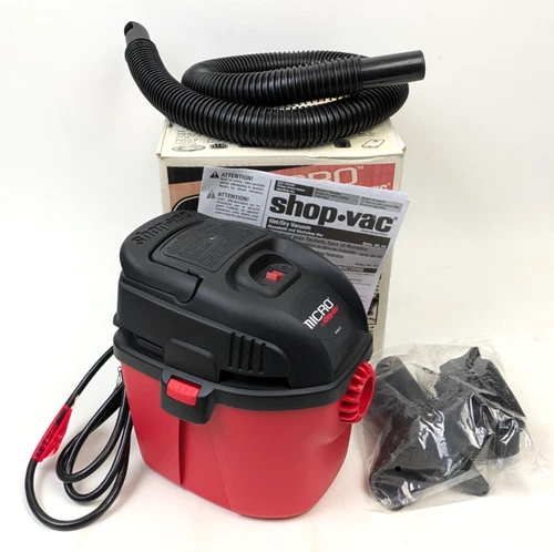Shop-Vac Micro Wet/Dry Portable 1 Gallon Shop Vacuum 1.0 HP ~ NEW (OPEN BOX)