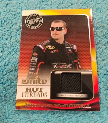 2013 Press Pass Ignite Hot Threads Michael Mcdowell HT-MMD #2