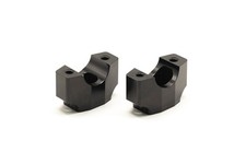 BRP Aluminum Motorcycle 1 1/8" Handlebar Mount Base Clamps $60 MSRP MADE IN USA