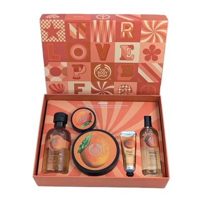 The Body Shop Mango Premium Selection Medium Gift Set 5 Item Box New