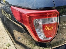2016-2019 Explorer Driver Side Left Tail Light W Police Package Wig Wag Rr Lamp