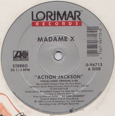 Madame X - Action Jackson (12'')