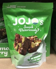 JOJO's Snack Dark Chocolate PISTACHIO ALMOND CRANBERRY BITES 14.4oz BIG Pack Set