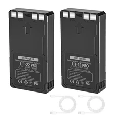 2-Pack Rechargeable LIT-22 Battery Compatible For Trail Camera Flex-M Flex G-36