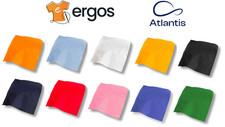 ATLANTIS Bandana GOAL 100% Cotone Sottile ATBAGO Tinta Unita Fazzoletto Unisex
