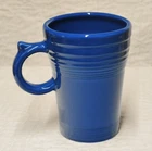 Fiesta Post 86 Lapis  Latte Mug with Thumb Rest Homer Laughlin "VGC"