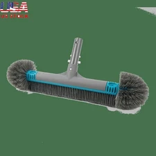 Durable 20 Inch Pool Wall Brush W/ Spherical Bristles In-Ground Above-Ground Use