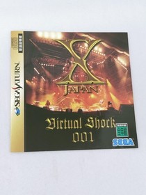 Sega Saturn X Japan Virtual Shock 001 Used Tested Retro Gaming Console
