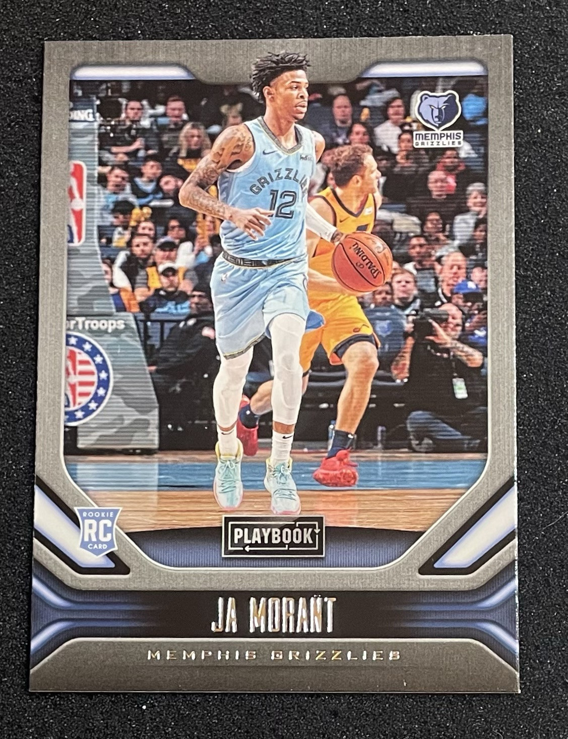 2019-20 Panini Chronicles Playbook Ja Morant #168 Rookie RC