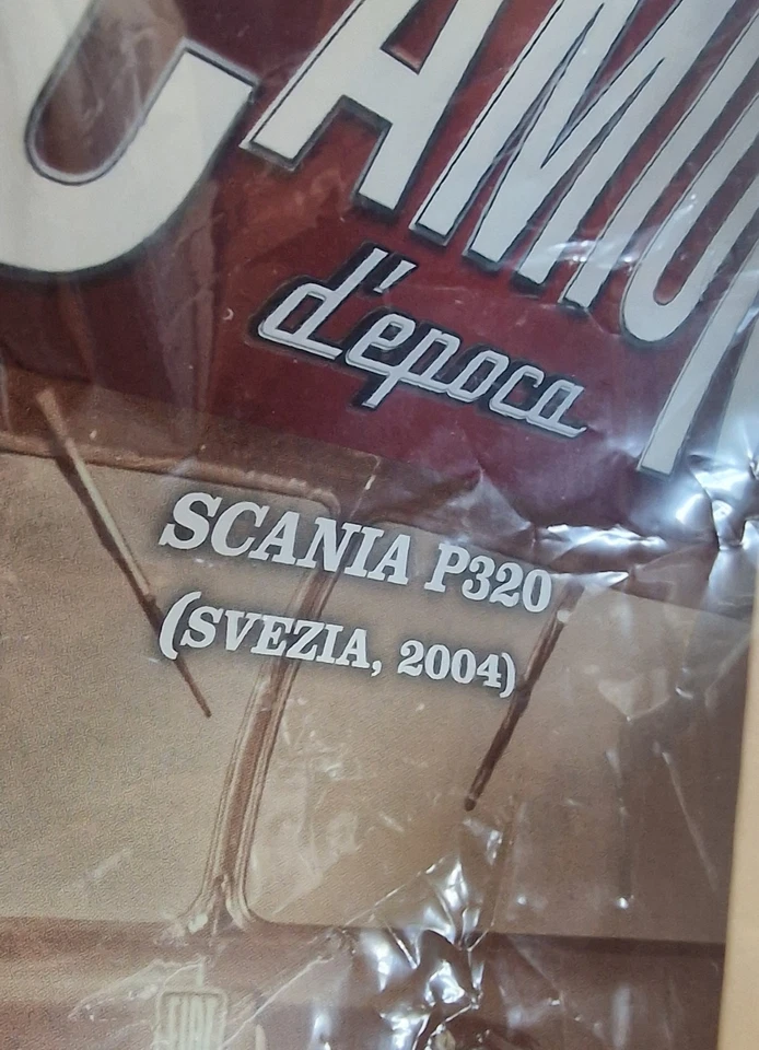 Camion D'epoca N86 Scania P320 Soccorso Stradale 2004 1:43 Nuovo - Immagine 3 di 4