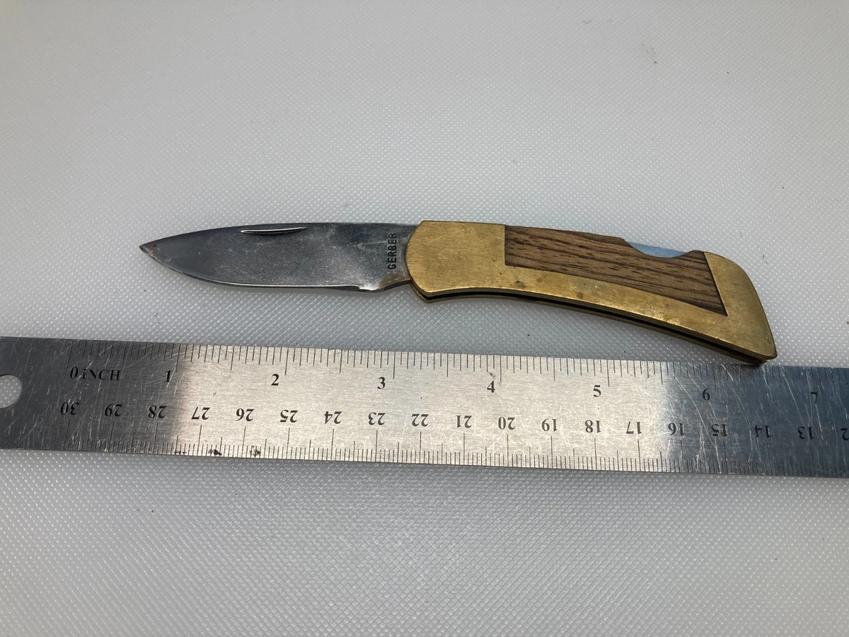 Gerber Sportsman Knife In Collectible Vintage Factory Manufactured