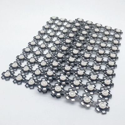 50pcs 3W UV 417-420nm LED ultraviolet LED High Power bead with 20mm star base