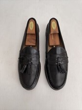 Allen Edmonds Bennington Tassel Slip On Penny Loafer - Black/Brown - 12 B A93