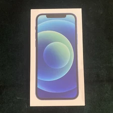 Apple Iphone 12 Empty Box Only Blue 64GB Mint Condition Box  Decal